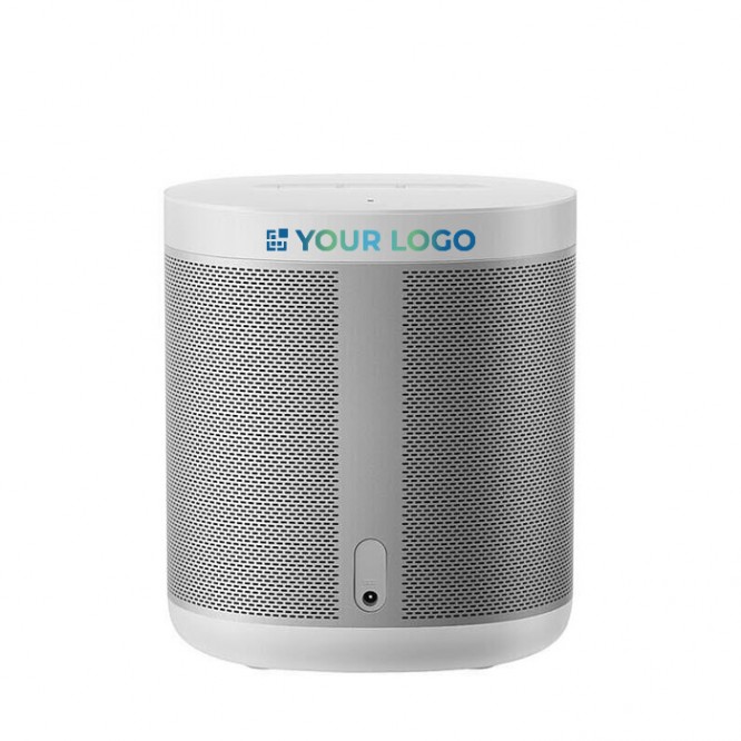 Gadget speaker con logo color bianco