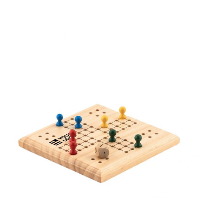 giochi da tavolo personalizzati in legno color legno