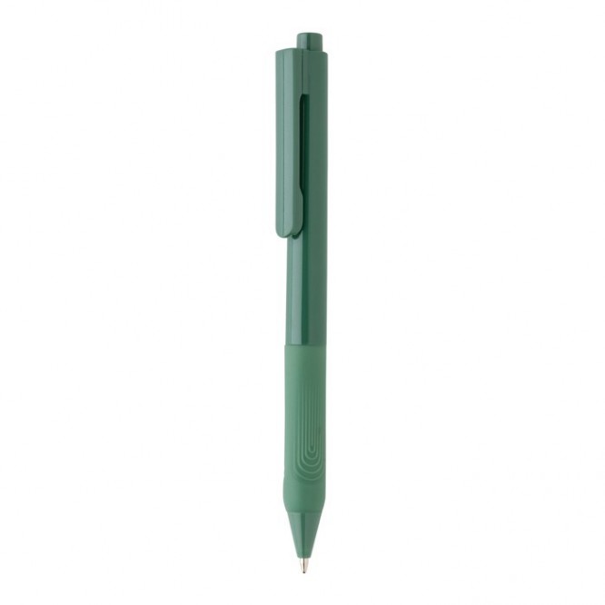 Biro personalizzate con logo aziendale color verde