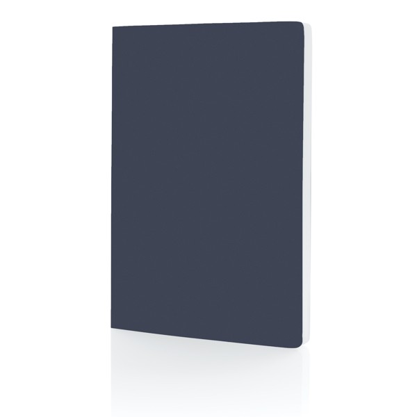 Quaderni con carta di pietra colore blu mare