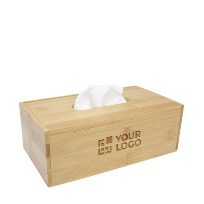 Box personalizzati per fazzoletti in legno