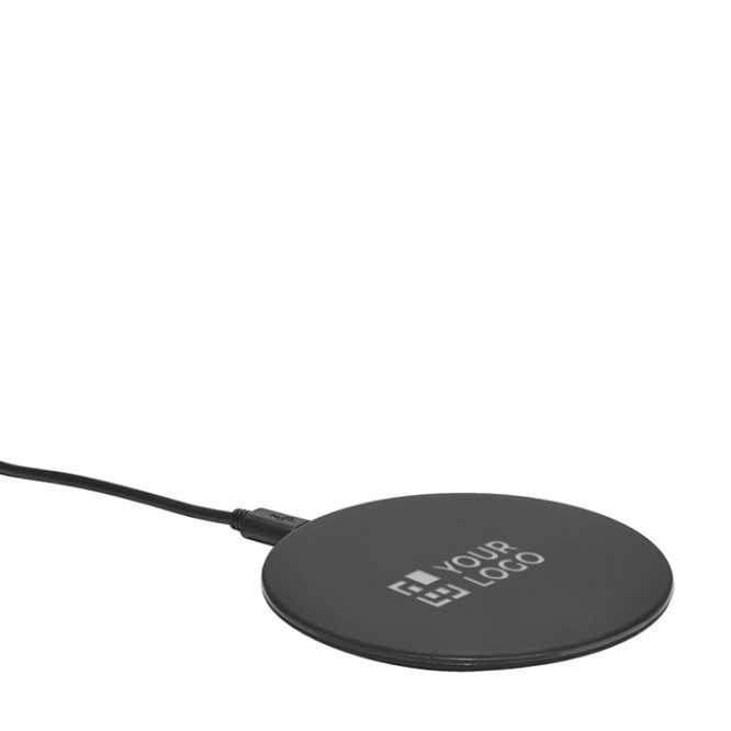 Moderno caricatore wireless personalizzato colore nero