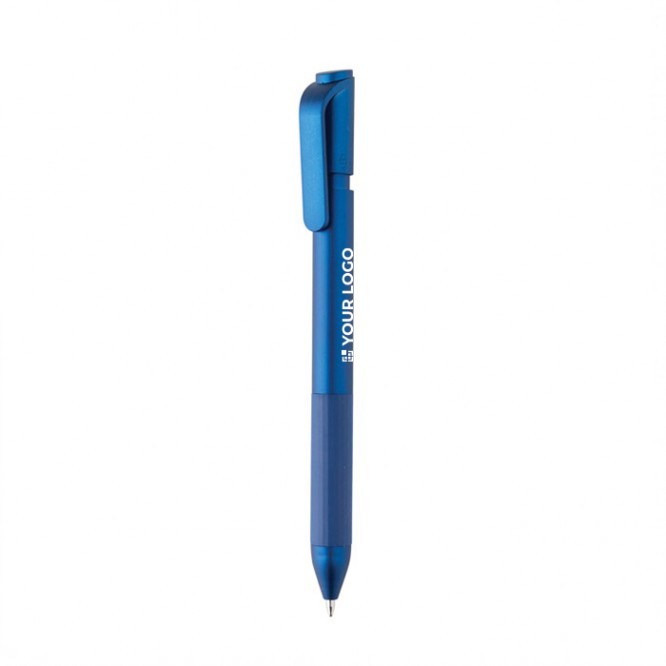 Penna in ABS riciclato con blocco sicuro ed inchiostro blu Dokumental®