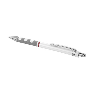 Penna promozionale ergonomica color bianco