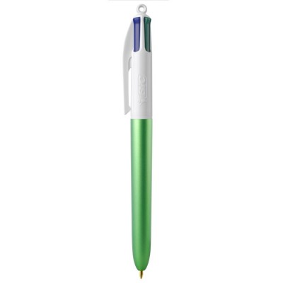 Biro personalizzate con 4 inchiostri color verde
