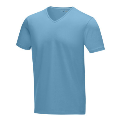 T-shirt in cotone biologico personalizzabile colore blu