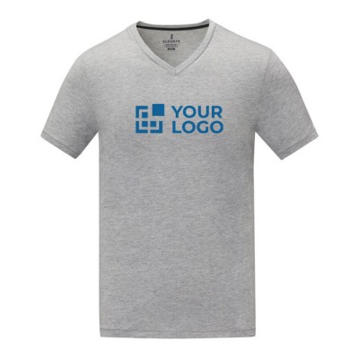 T-shirt da uomo con scollo a V in cotone da 160 g/m² Elevate Life