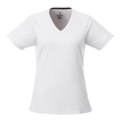 T-shirt cool-fit con logo da donna colore bianco