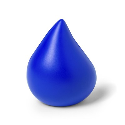 Antistress a forma di goccia color blu