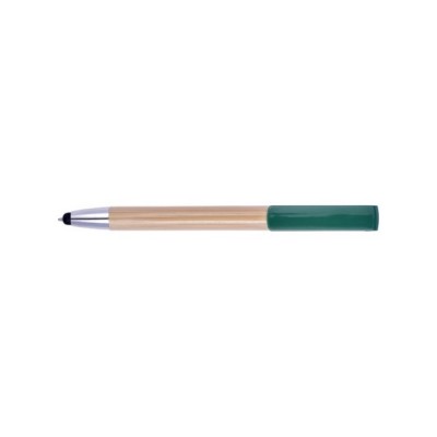 Penna touch con clip per supporto color verde scuro seconda vista
