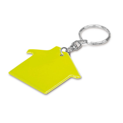 Portachiavi casa personalizzati colore giallo