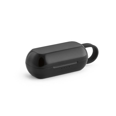 Cuffiette wireless personalizzabili color nero