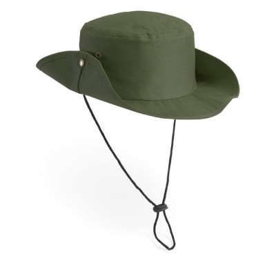 Cappello escursionismo per gli avventurosi color verde