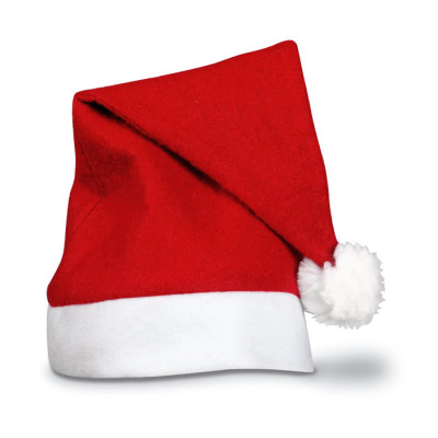 Cappello di Babbo Natale personalizzato color rosso