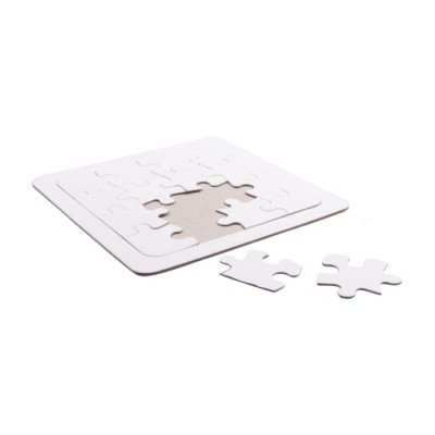 Puzzle gadgets da 16 pezzi color bianco