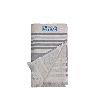 Asciugamano promozionale in cotone con logo aziendale