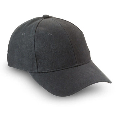 Cappellini da merchandising corporate colore nero