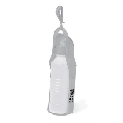 Bottiglietta da 250 ml con ciotola per animali domestici in plastica