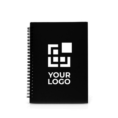 Stampa quaderni personalizzati col tuo logo colore nero