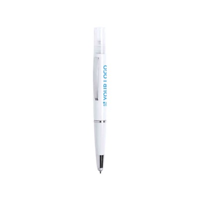 Penna gadget promozionale 2 in 1 colore bianco
