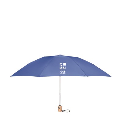 Ombrelli promozionali con logo colore blu reale