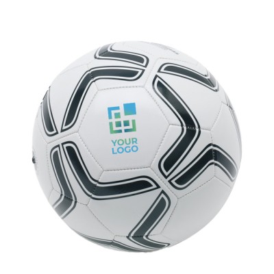 Pallone da calcio da regalo e pubblicità colore bianco