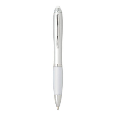 Penna con punta di vari colori colore bianco