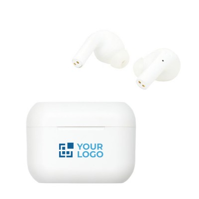 Auricolari True Wireless personalizzabili con logo vista area di stampa