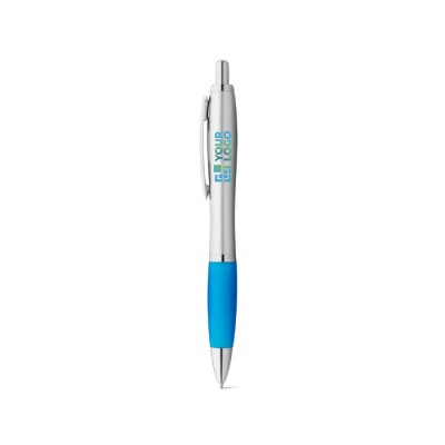 Stampa penne con logo aziendale color blu