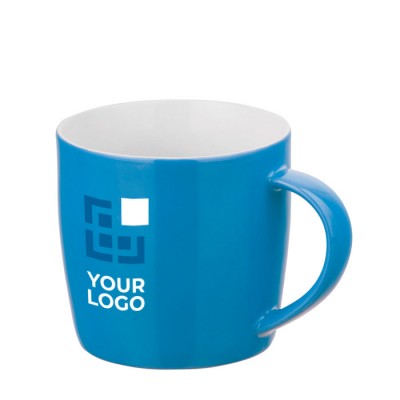 Originale tazza personalizzata per la vostra impresa da 370ml color blu