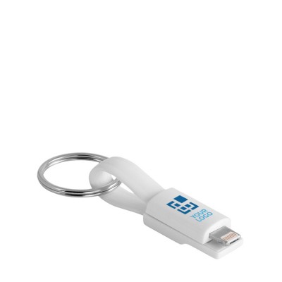 Portachiavi con connettore micro USB e IOS