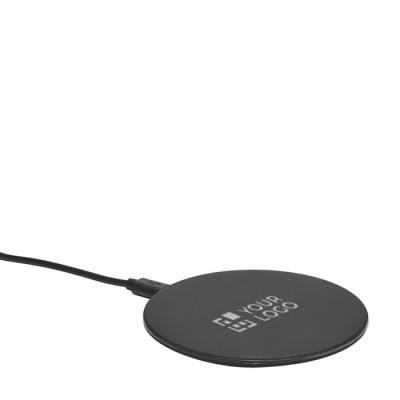 Moderno caricatore wireless personalizzato colore nero