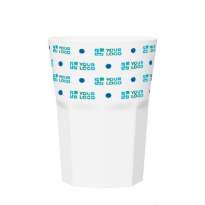 Bicchieri promozionali per cocktail con logo colore transparente 