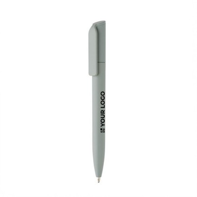 Mini penna ecologica con meccanismo twist e inchiostro blu Dokumental®
