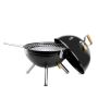 Barbecue promozionale smontabile vista area di stampa