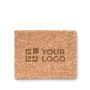 gadget post it con copertina in sughero vista area di stampa