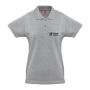 Polo in 100% cotone piqué da 240 g/m² vista area di stampa