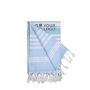 Telo mare a righe promozionale in cotone