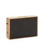 Piccola cassa wireless 5.0 da 3W a energia solare vista area di stampa