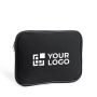 Custodia per pc portatile in soft Shell con doppia zip