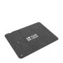 Tappetino mouse pieghevole in RPET con caricatore wireless 10W