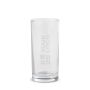 Bicchiere cilindrico di vetro lavabile in lavastoviglie da 270ml