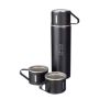 Termos a doppia parete in acciaio inox da 420ml con 2 tazze da 150ml