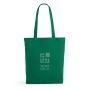 Tote bag in cotone riciclato ed rPET con manici lunghi 220 g/m²