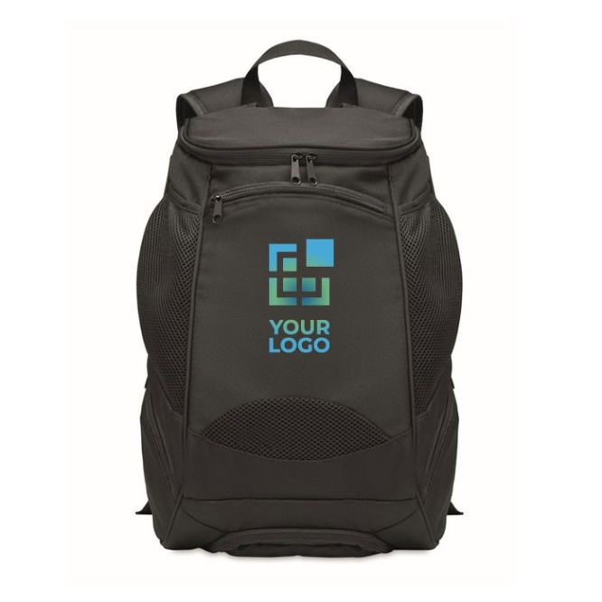 Zaini sportivi personalizzati con logo vista area di stampa
