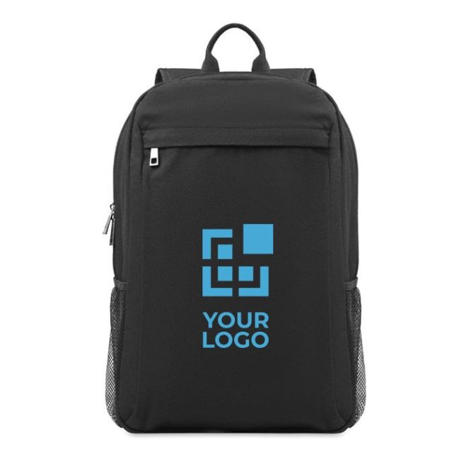 Zaino porta computer portatile da 15 pollici vista area di stampa
