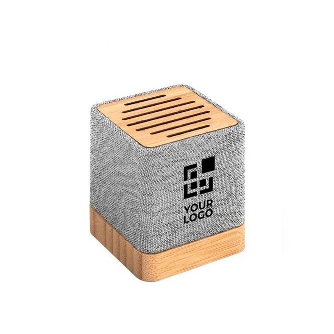 Altoparlante wireless in bambù e poliestere RPET da 3W
