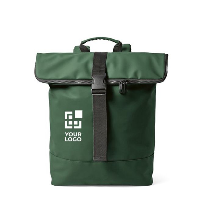 Zaino in ecopelle riciclata per PC con schienale imbottito 15,6''