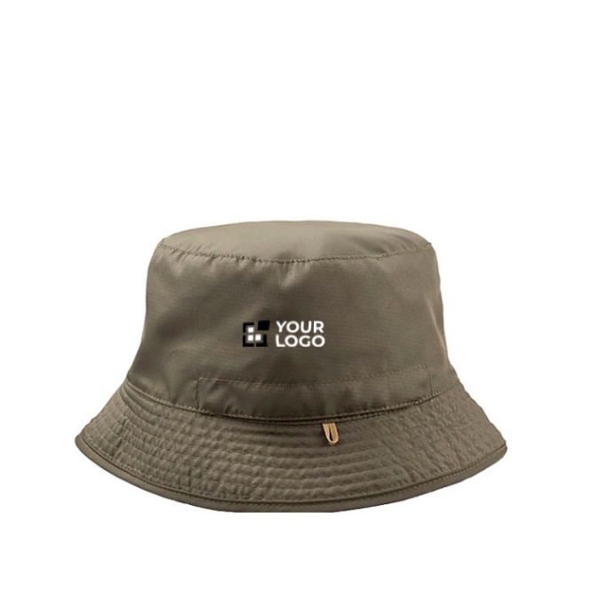 Cappello da pescatore reversibile e piegabile in poliestere