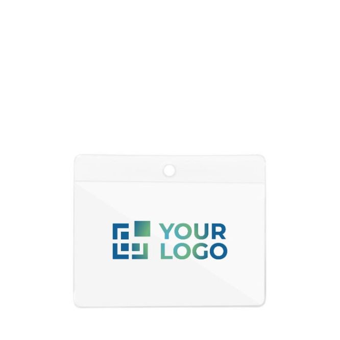 Porta badge di plastica per tesserino 90 x 55 mm